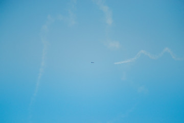 Airshow on the sky