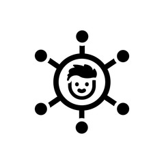 Social Media Network Icon