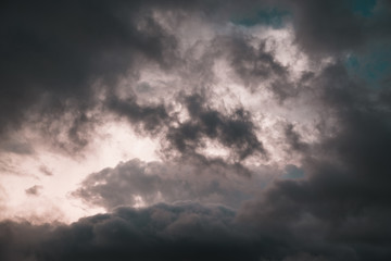 View into the alps of the Switzerland