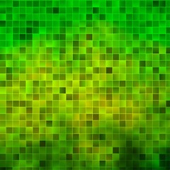 Light Green vector pattern in square style.