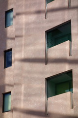 Exterior wall and cable background  