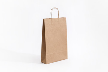 big brown paper bag for groceries