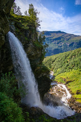 Obraz premium Storseterfossen, Geirangerfjord