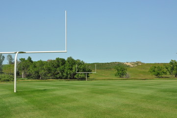 Small Town Football Field