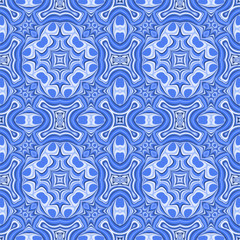 abstract textile ceramics seamless pattern.