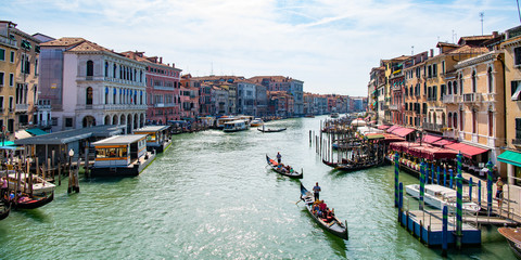 Venedig - Canal Grande von oben (09/2019)