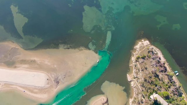 Croatia, Nin laguna aerial video