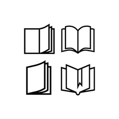 book icon vector design illustration