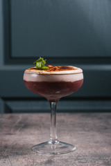 Tiramisu served in a cup