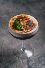 Tiramisu served in a cup