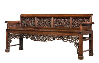 Old Chinese antique style furniture sofa made from rosewood.