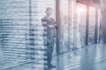 Fototapeta premium Business People DIscussion Teamwork. Abstract Business Background.