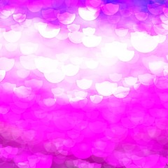 Light Purple, Pink vector texture with circles. Illustration with set of shining colorful abstract spheres. Pattern for websites, landing pages.