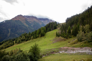 Fototapeta na wymiar Gebirge Österreich