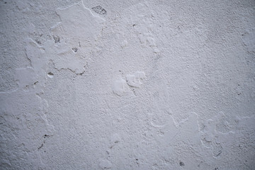 Rough old white plaster - background or texture