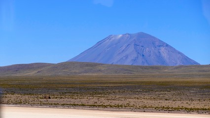 Altiplano et Volcans, Cordillère des Andes, Pérou