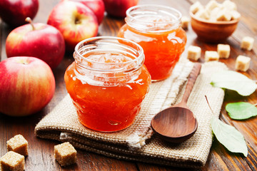 Fresh apple jam