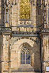 The Metropolitan Cathedral of Saints Vitus in Prague