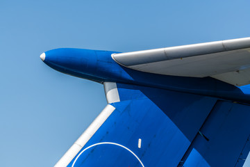 Naklejka na ściany i meble The tail of a passenger aircraft