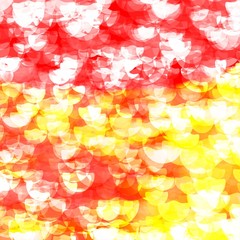 Light Red, Yellow vector texture with disks.
