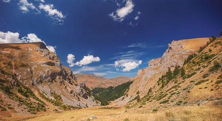 Lesnica valley on Sar mountains, Macedonia