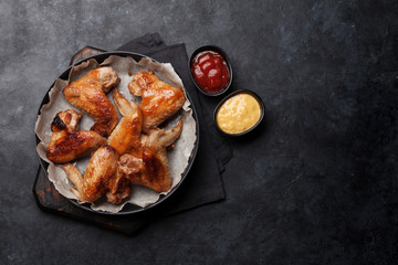 Hot chicken wings