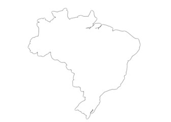 map of brasil