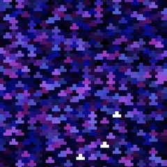 Dark Pink, Blue vector pattern in square style. Abstract gradient illustration with rectangles. Modern template for your landing page.