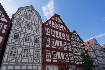 Historische Fachwerkhäuser in Melsungen