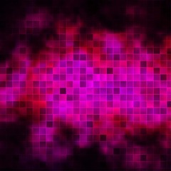 Dark Pink vector background with rectangles.