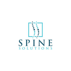spine logo icon vector isolated design