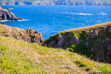Incredible seascape on the Crozon Peninsula. Finister. Brittany. France