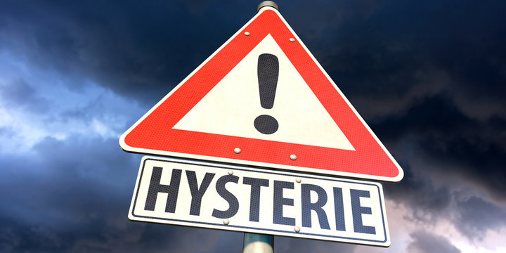 Schild Hysterie