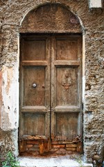 Aged door - high resolution texture and background