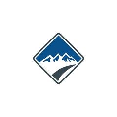 mountain logo template