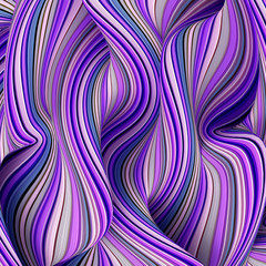 Elegant line background. 3d illustration, 3d rendering.