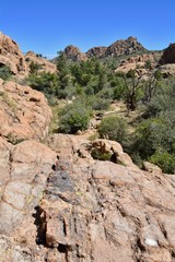 Fototapeta premium Granite Dells Payson Arizona Rock Formation Mountain Hiking