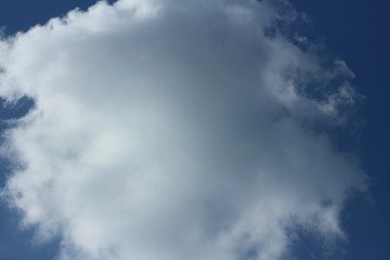 blue sky with clouds