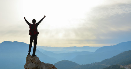 Watching the Magnificent View