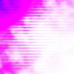 Naklejka premium Light Purple vector pattern with circles. Colorful illustration with gradient dots in nature style. New template for your brand book.