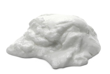 Yogurt isolated on white background