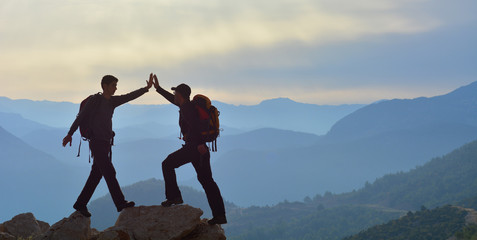 Young People Celebrating Success