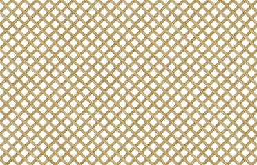 wooden lattice fence 