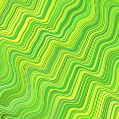 Light Green, Yellow vector layout with bent lines.