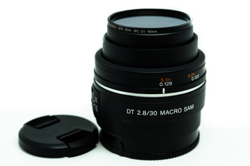 Kamera Objektiv mit UV Filter 