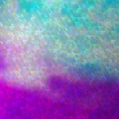 Light Pink, Blue vector template with crystals, triangles.