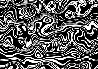 Pattern texture repeating seamless monochrome. pattern halftone african zebra. Fashionable vector illustration print. Fashion, stylish floor mat or wallpaper. Black stripes on White background. Tile.
