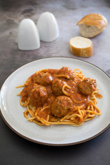 Spaghetti and Meatballs