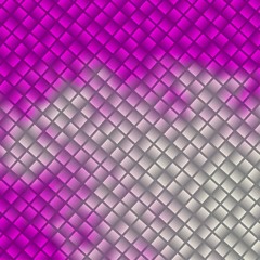 Obraz premium Light Pink vector background with rectangles.