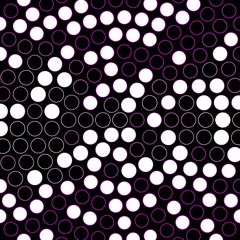 Dark Pink vector texture with circles. Abstract illustration with colorful spots in nature style. Pattern for booklets, leaflets.